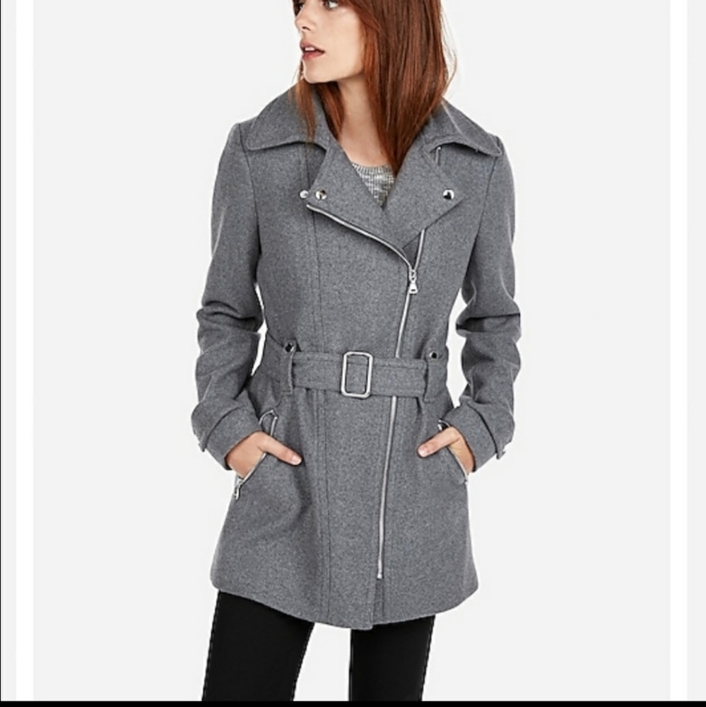Express Belted Wool Coat